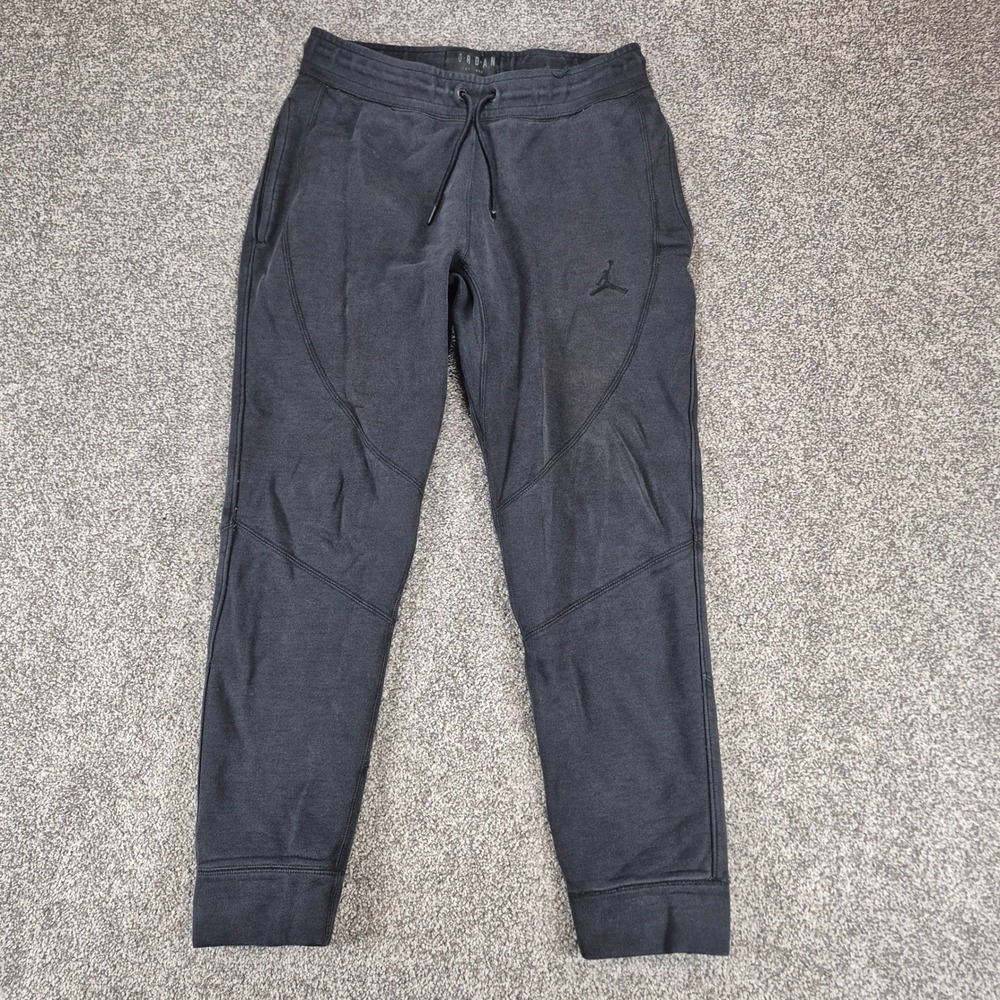 Air Jordan Sweatpants Mens Medium Black Joggers Jumpman